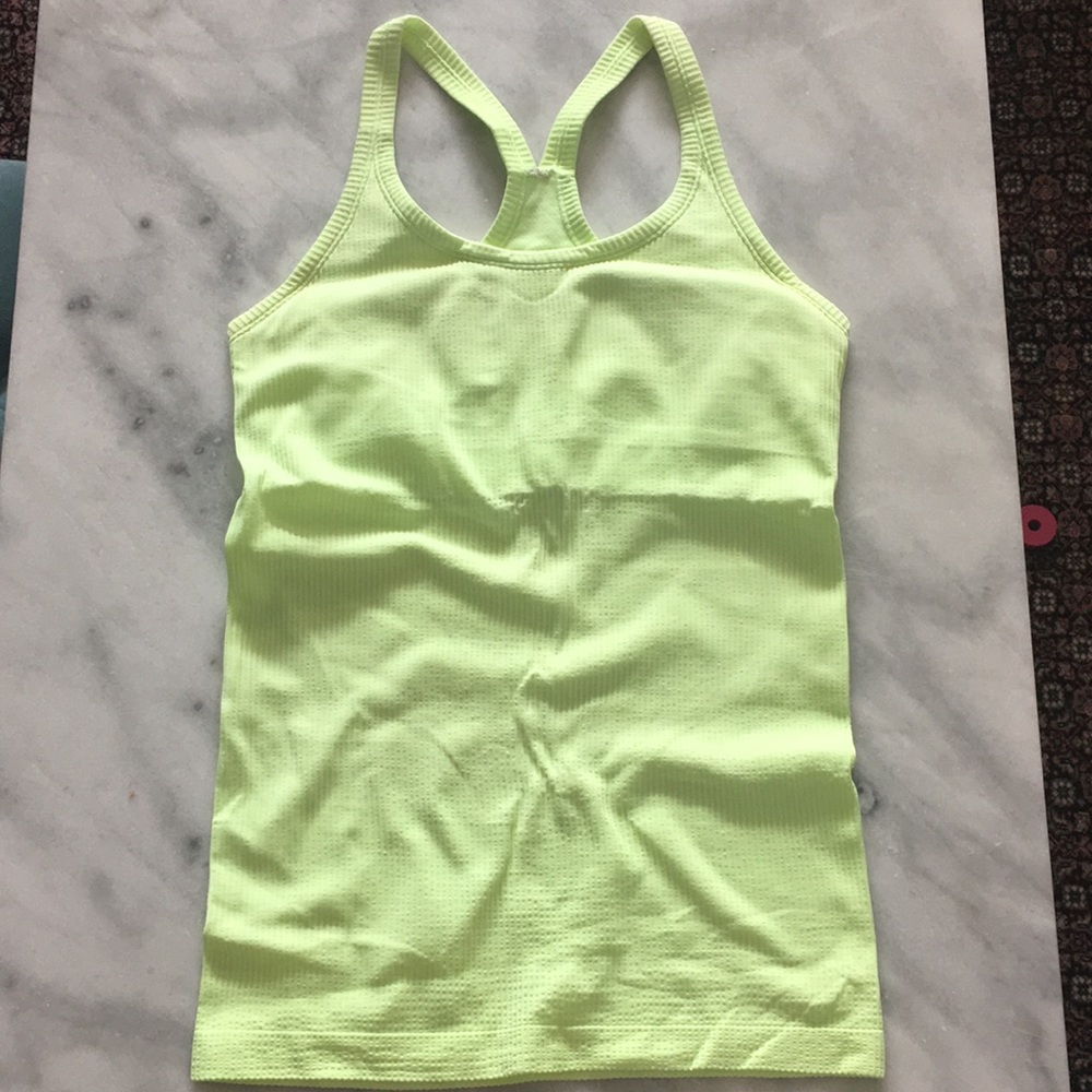 Lululemon dice 6 neon green side 6